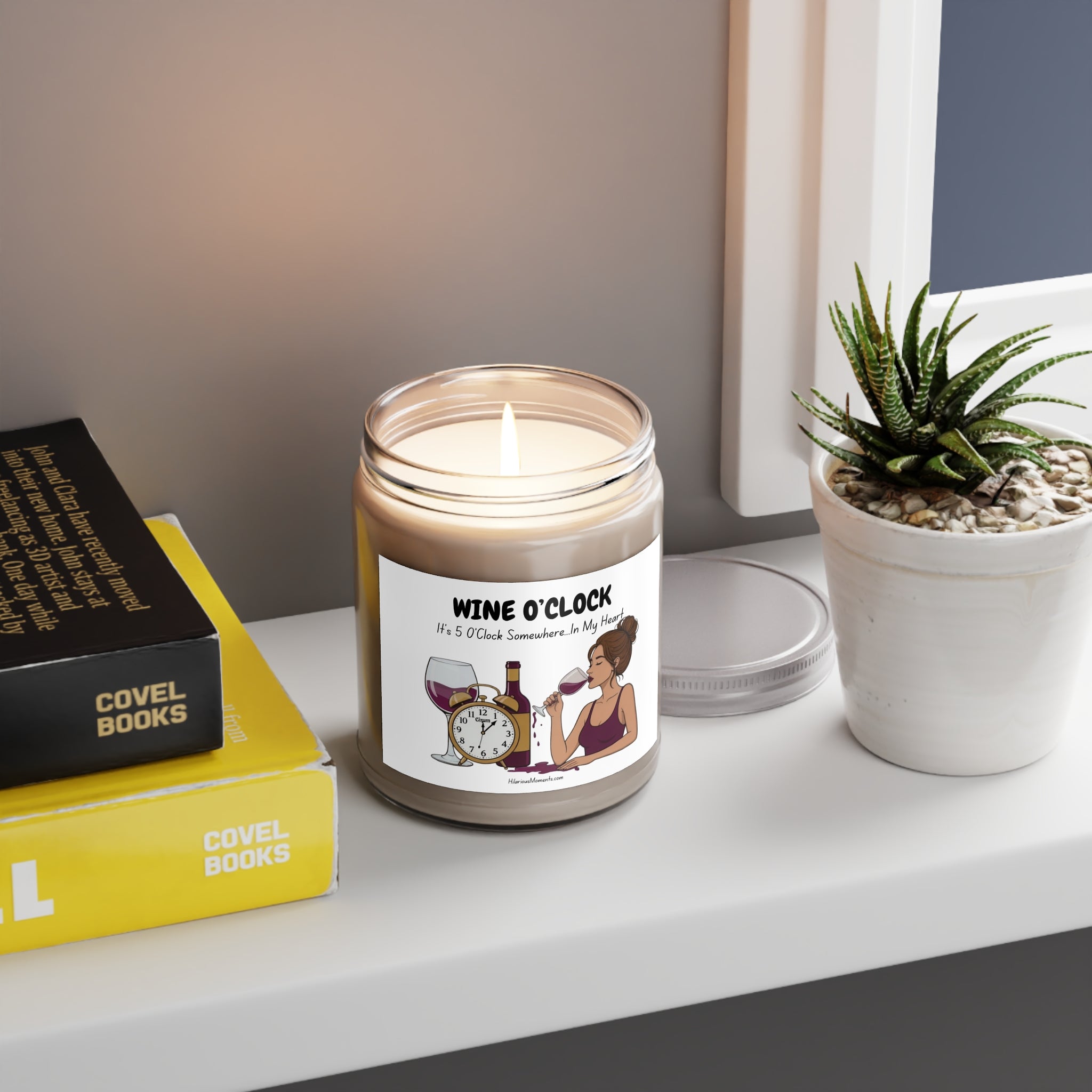 Wine O'Clock Soy Candle - 9oz