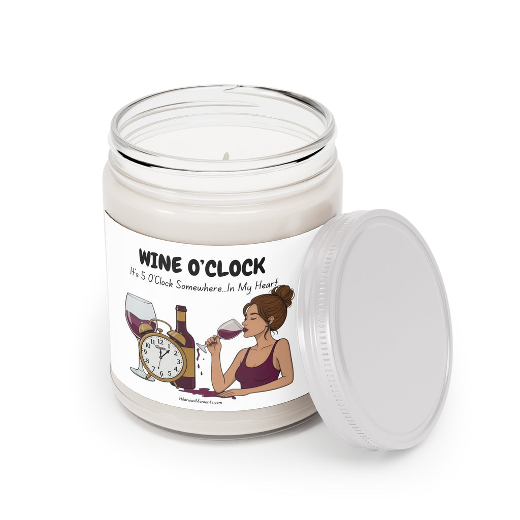 Wine O'Clock Candle - 9oz