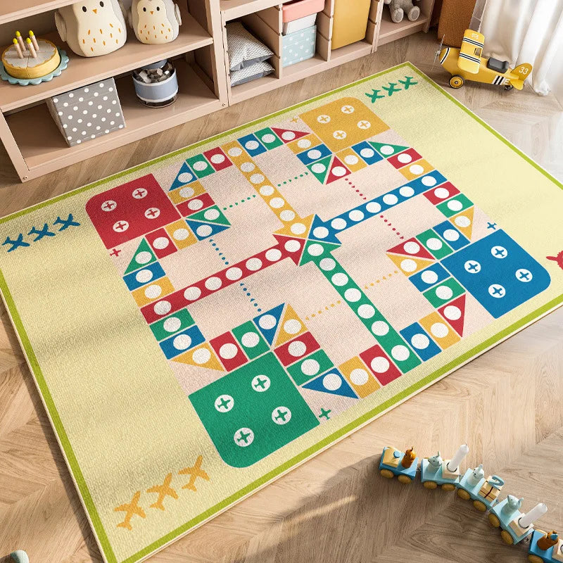 Cartoon Car Traffic Kids Play Mat