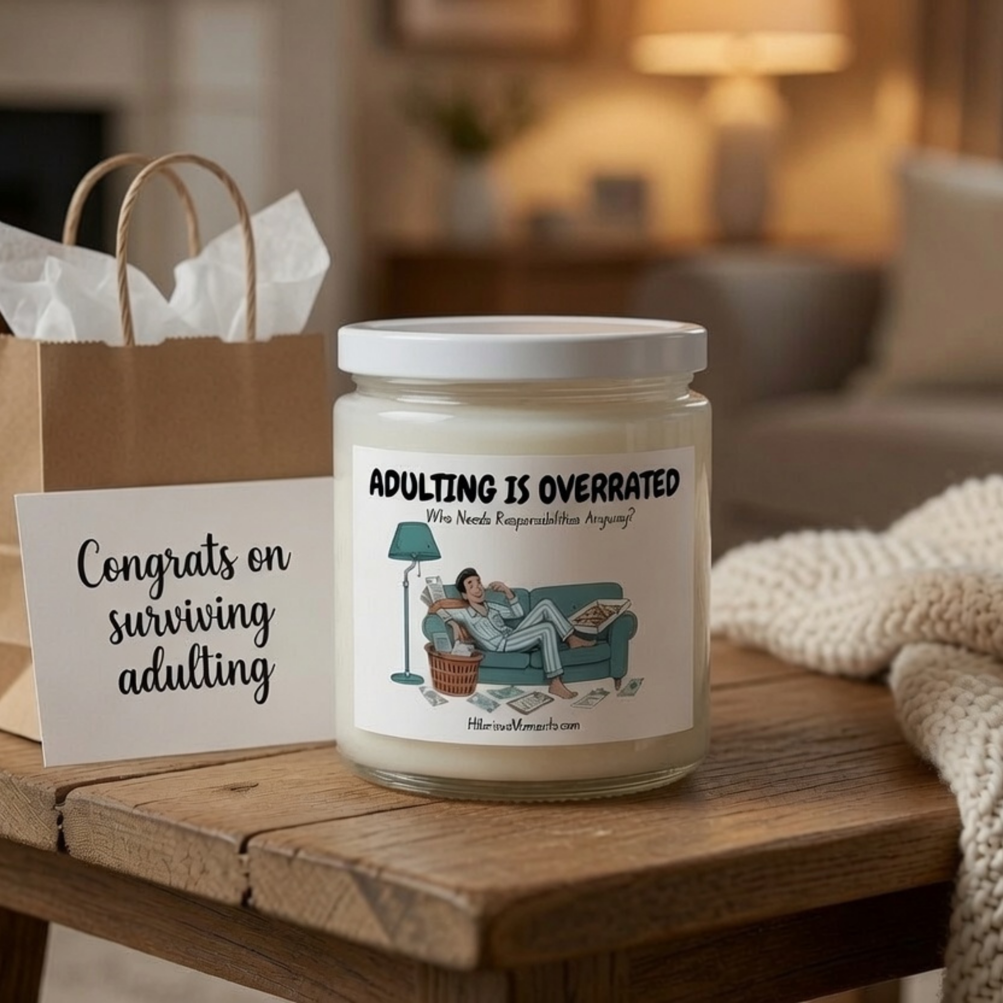 Adulting Candle - 9oz